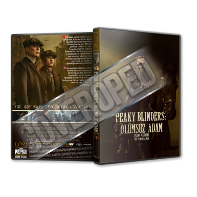 Peaky Blinders Ölümsüz Adam - 2026 Türkçe Dvd Cover Tasarımı